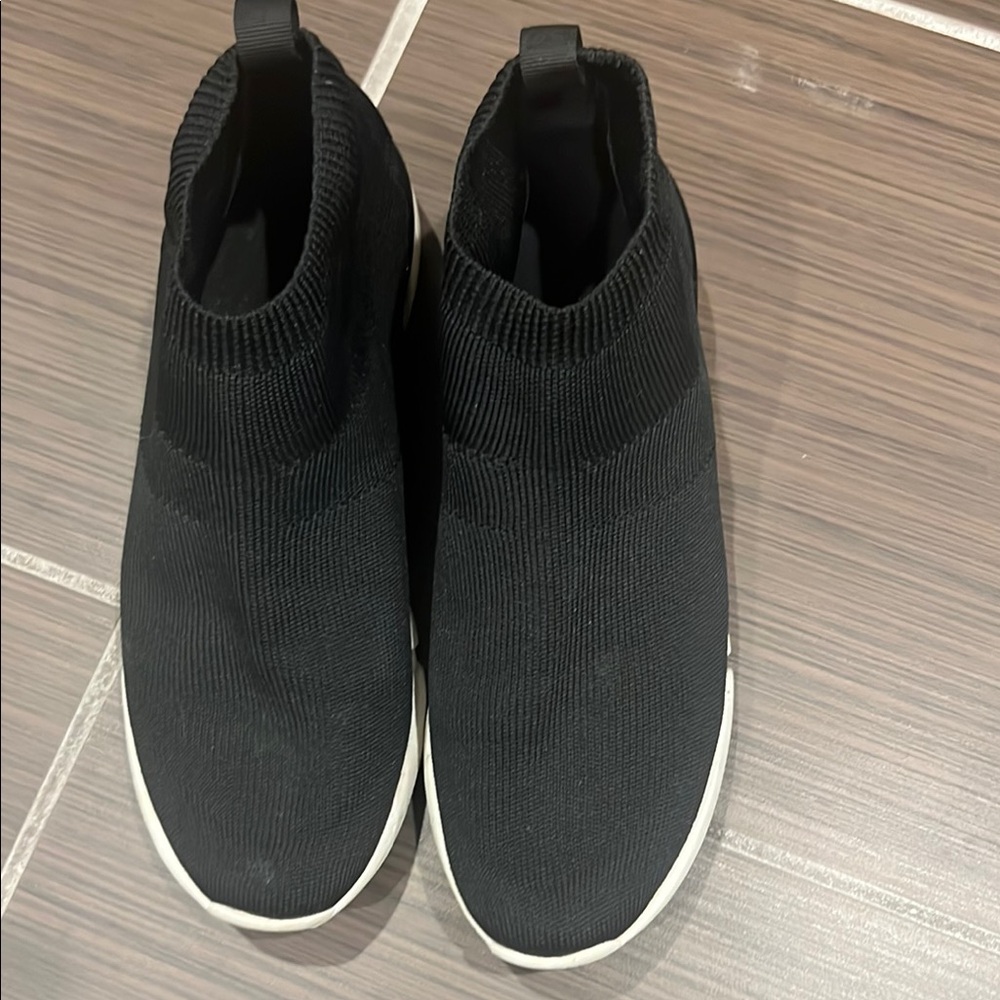 Womens Aldo Black Slip-On Sneakers